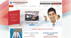 Desktop Screenshot of eximclasses.com